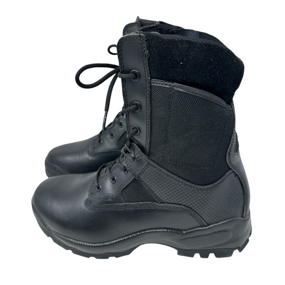 5.11 Tactical Men's Atac 8" Side Zip Black Leather Combat Work Boot Size 11 NWOB - Picture 3 of 7